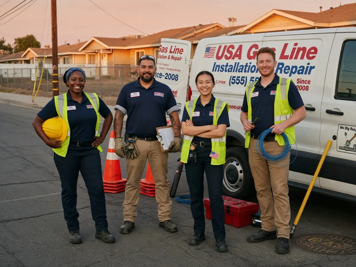 Gas Line Installation company in Connerville, OK